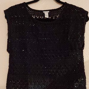 Crochet Sleeveless Croptop